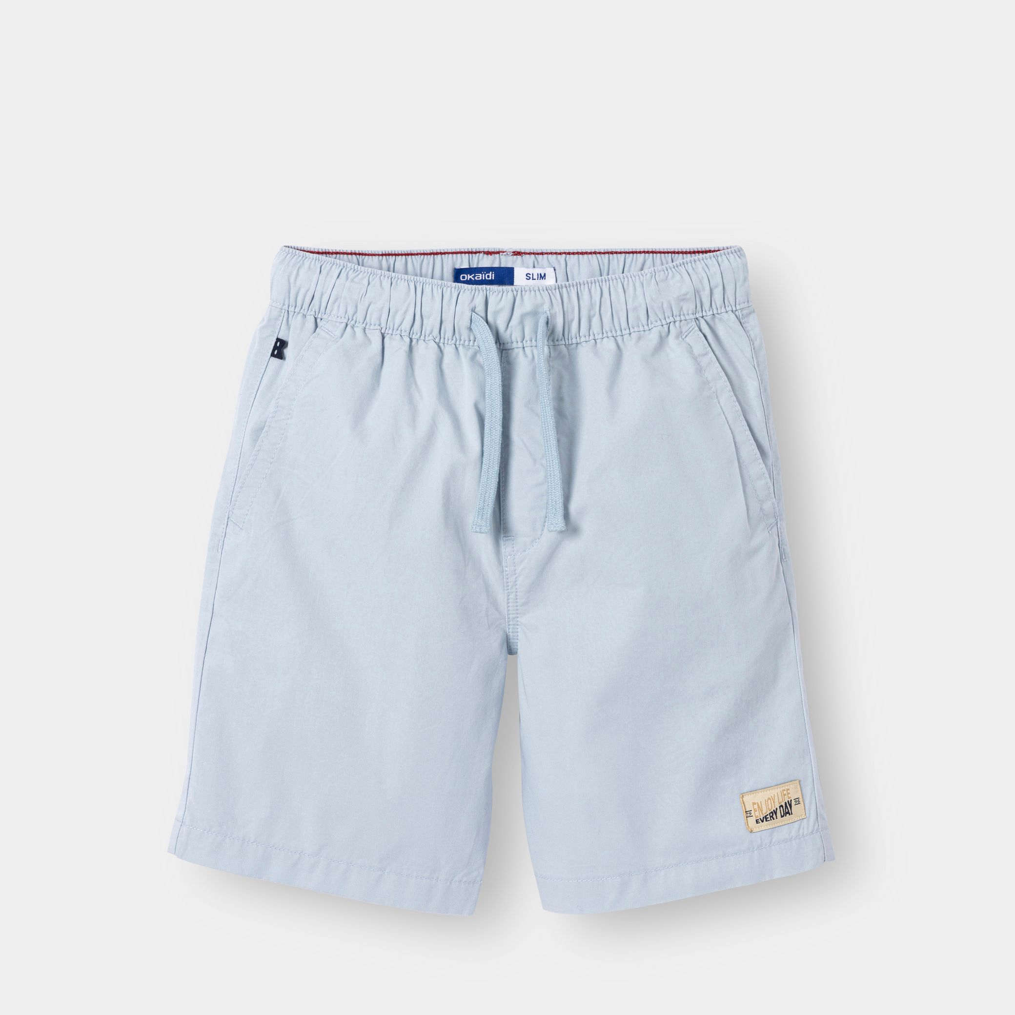 Quần shorts Bermuda vải cotton